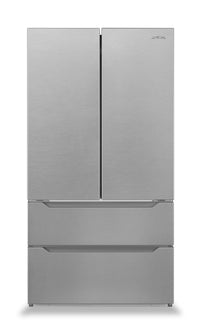 Smeg 22.46 Cu. Ft. French-Door Refrigerator - FQ55UFX
