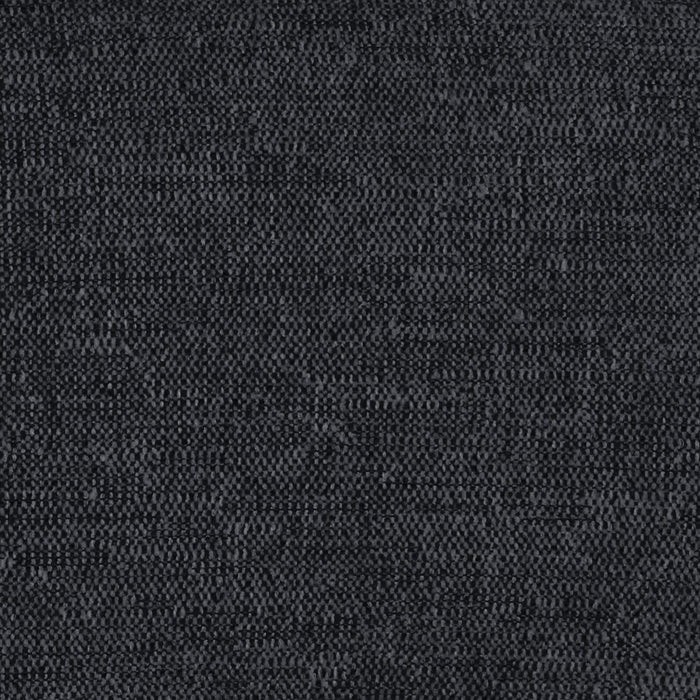 Fusion Modular 33.46\" Charcoal Grey Chenille Fabric Armless Chair with Removable Feather Down Cushion