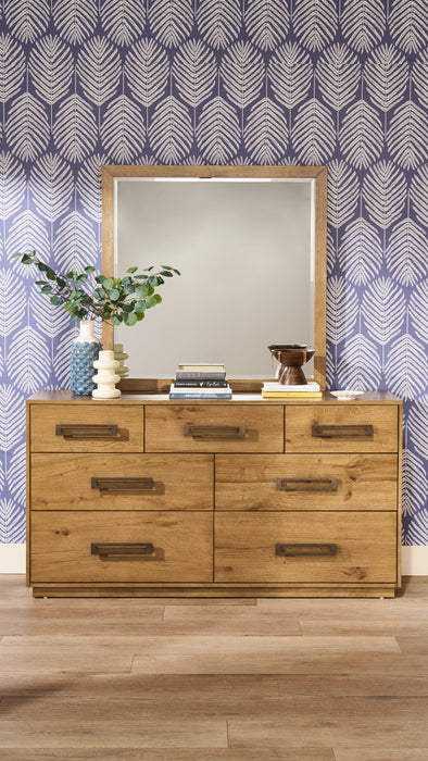 Scott Living Henri Bedroom Dresser Mirror - Brown