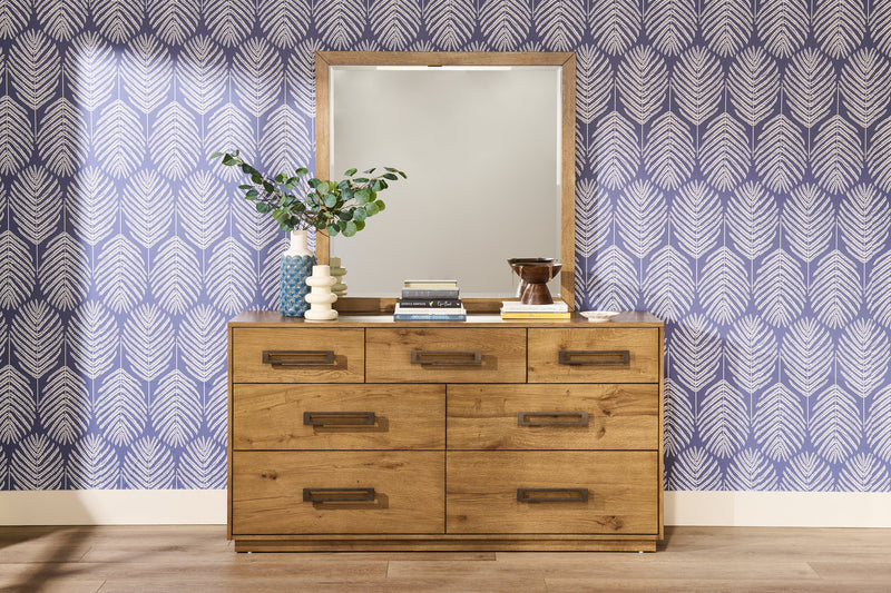Scott Living Henri Bedroom Dresser Mirror - Brown