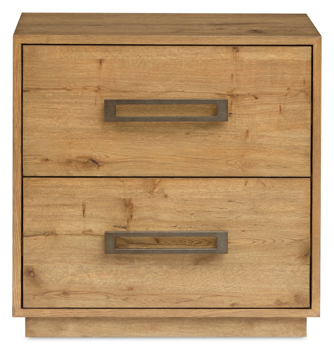 Scott Living Henri 6pc Bedroom Set with Bed, Dresser, Mirror & Nightstand, Wood, Brown - King Size