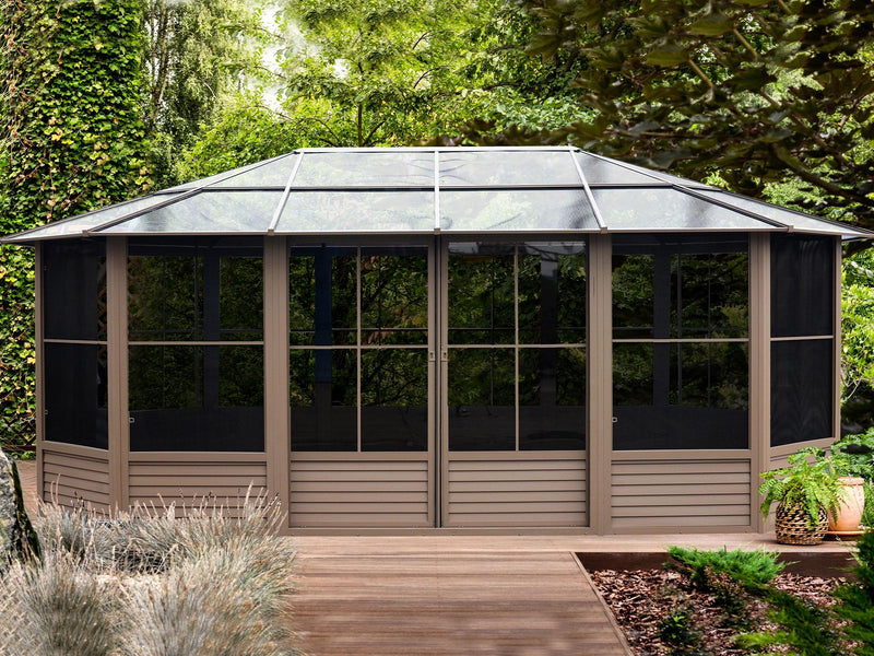 Gazebo Penguin Florence - Solarium 12x18 Polycarbonate Roof