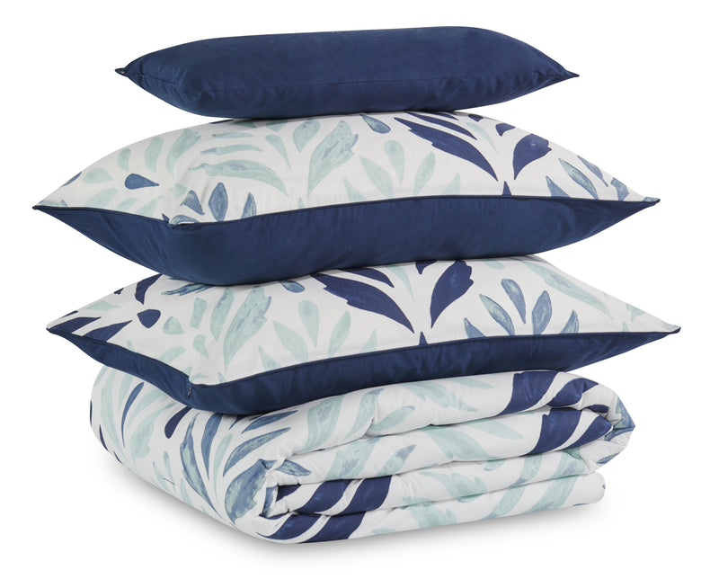 Kort & Co. Medallion 4-Piece King Comforter Set