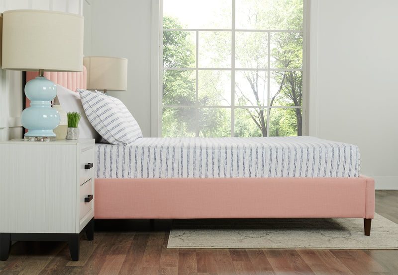 Kort & Co. Stripe 4-Piece King Sheet Set - Blue and White