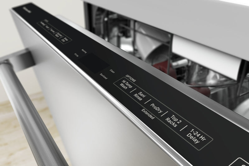 KitchenAid 24\" 44 dBA Top-Control Dishwasher with LED Lighting - KDTM804KPS