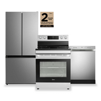 Midea 3-Piece Kitchen Appliance Package 