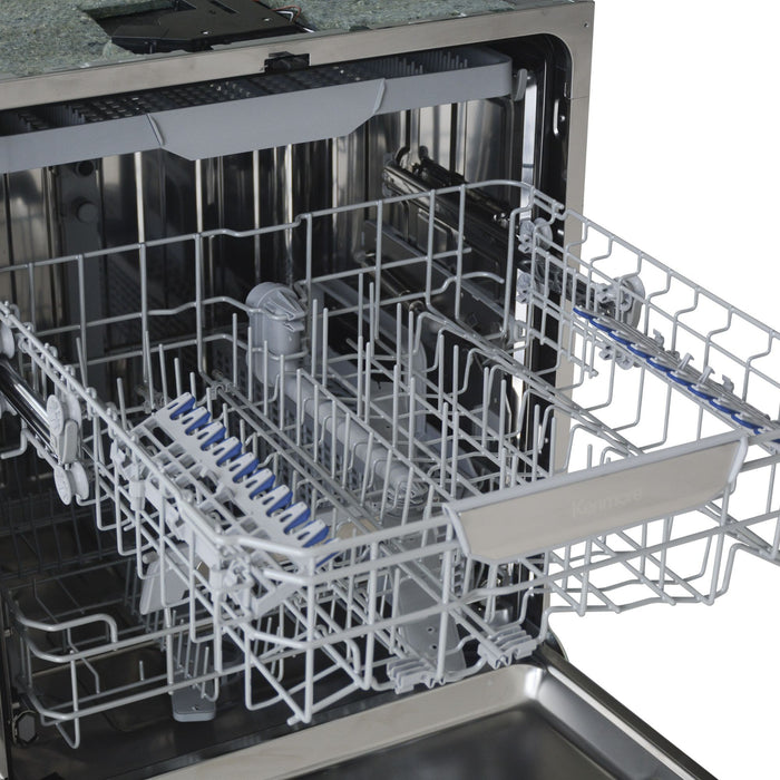 Kenmore 24” 45 dBA Front-Control Built-In Dishwasher with EASYREACH™ Lift – Stainless Steel - KKDW3RPHLIFT-45SS