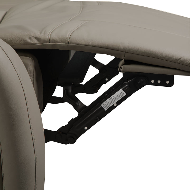 Kora Genuine Leather Power Recliner Beige The Brick