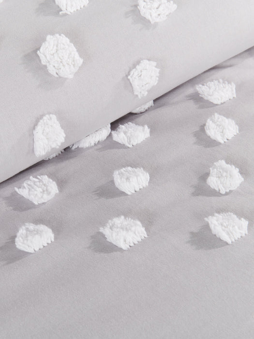 Lake 3-Piece Queen Comforter Set - Grey