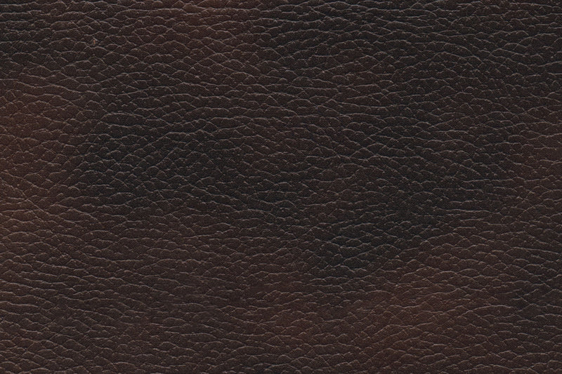 Leo 5-Piece Leather-Look Fabric Home Theatre Reclining Sectional with Storage Consoles and Cupholders - Walnut Brown