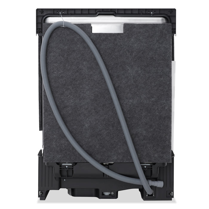 LG 24\" 46 dBA Built-In Top-Control Smart Dishwasher with QuadWash® - Smudge Proof Black Stainless Steel - LDTS5552D