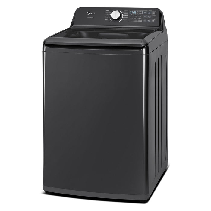 Midea 5.2 Cu. Ft. Top Load Impeller Washer – Black - MLTW52M2BGG