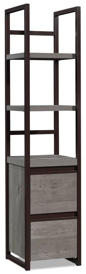 Manhattan Gate Commercial Grade Bookcase - Mystic Oak