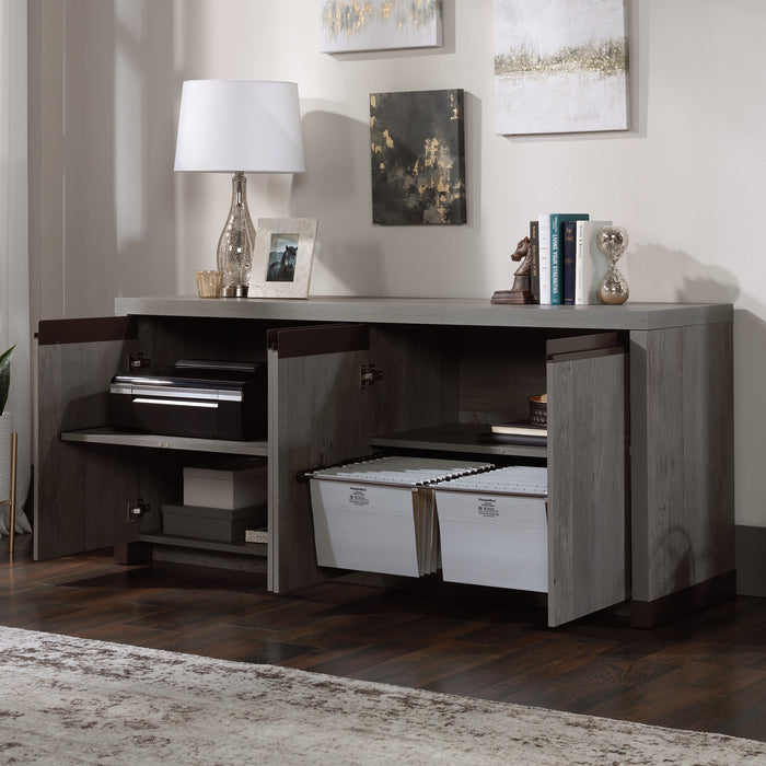 Manhattan Gate Commercial Grade 4 Door Credenza - Mystic Oak