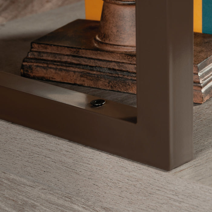 Manhattan Gate 60\" Commercial Grade Computer Hutch with Shelf - Mystic Oak