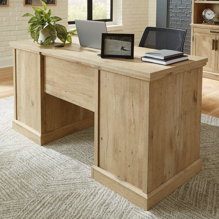 Mason Peak 59.06\" Commercial Grade 6-Drawer Credenza Office Desk - Prime Oak