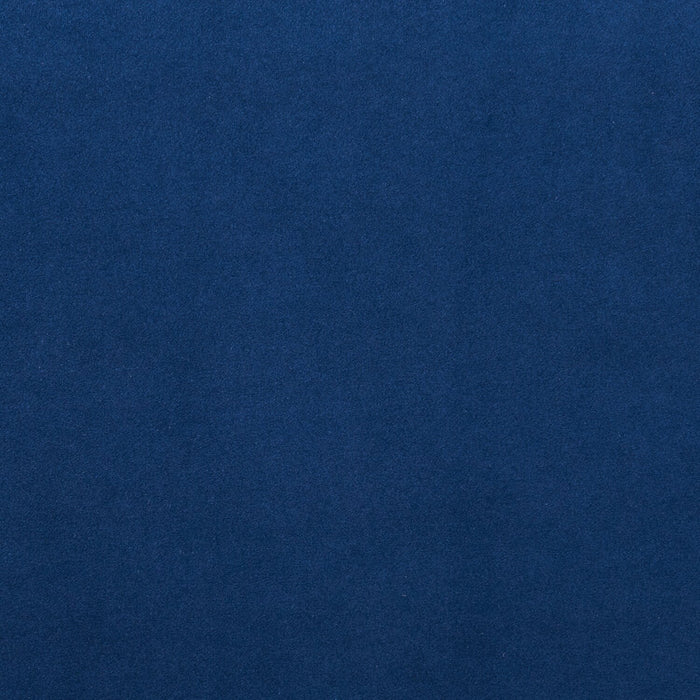 Mave Upholstered Platform Bed in Blue Velvet Fabric - Queen Size