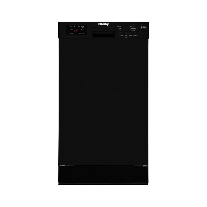 Danby 18″ Built-in Dishwasher - Black - DDW18D1EB