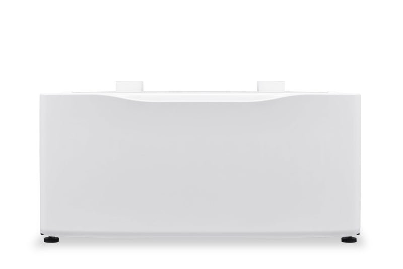 Midea Laundry Pedestal with Storage Drawer - White - MLP1WW