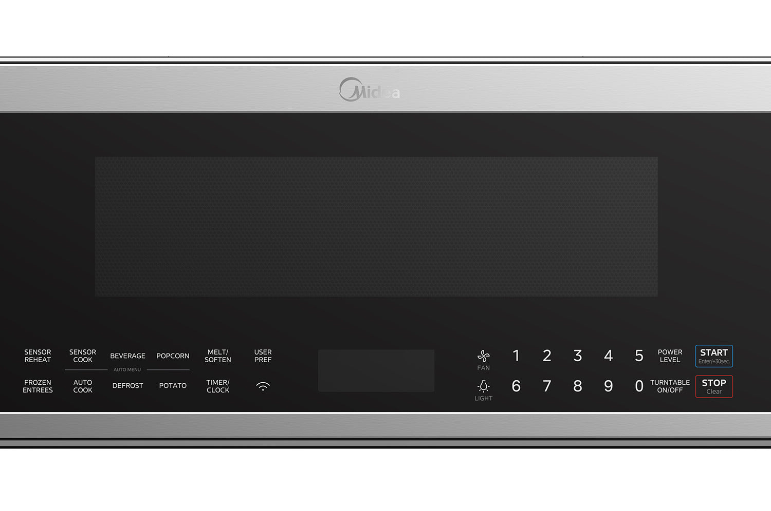 Midea 1.2 Cu. Ft. Slim Over-the-Range Microwave with 400 CFM