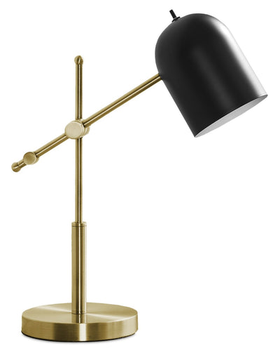 18" Brass Metal Desk Task Table Lamp|Lampe de travail de 18 po en métal laiton pour le bureau ou la table