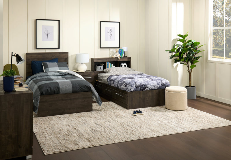 Ink Leaf IV Framed Matted Glass - 23.5\" x 29.5\" 