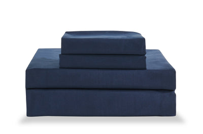 Masterguard® Ultra Advanced 4-Piece King Sheet Set - Navy | Ensemble de draps Ultra Advanced MasterguardMD 4 pièces pour très grand lit - bleu marine