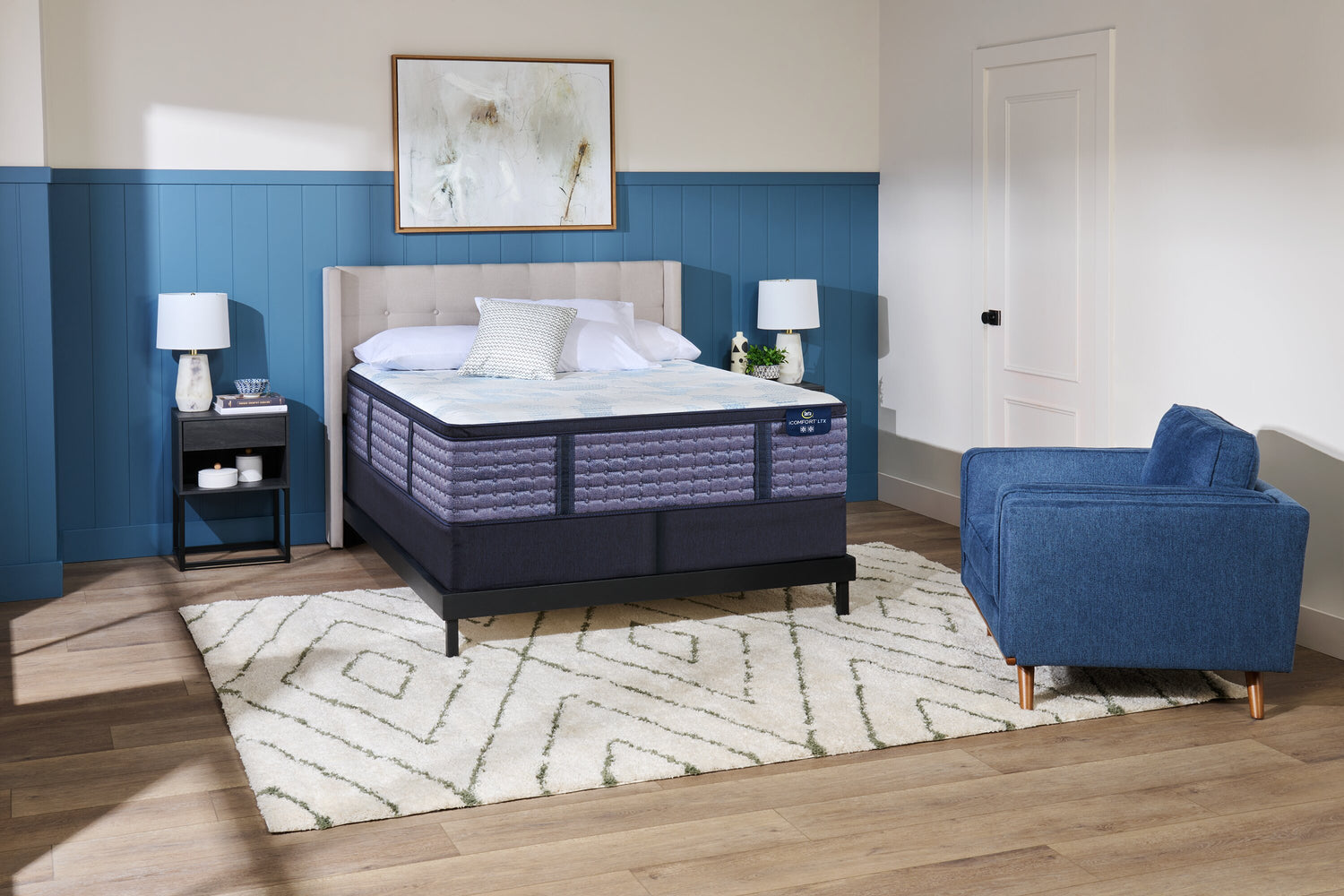 Serta iComfort LTX Night Shade King Mattress Set - The Brick