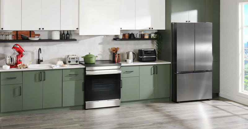 Samsung 6.3 Cu. Ft. Smart Induction Slide In Range - Stainless Steel - NSI6DG9100SRAC
