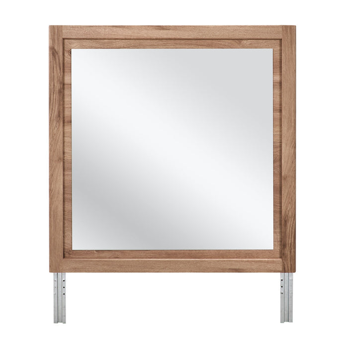 Oakley Bedroom Dresser Mirror, Made in Canada - Natural
