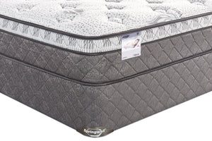Springwall Odell Eurotop Low-Profile Queen Mattress Set
