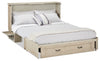 Parker Cabinet Bed - Taupe