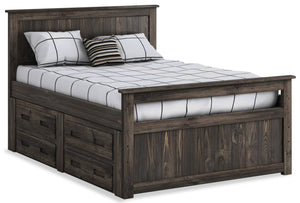 Piper 4-Drawer Full Storage Bed