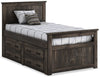 Piper 4-Drawer Twin Storage Bed