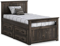 Piper 4-Drawer Twin Storage Bed 