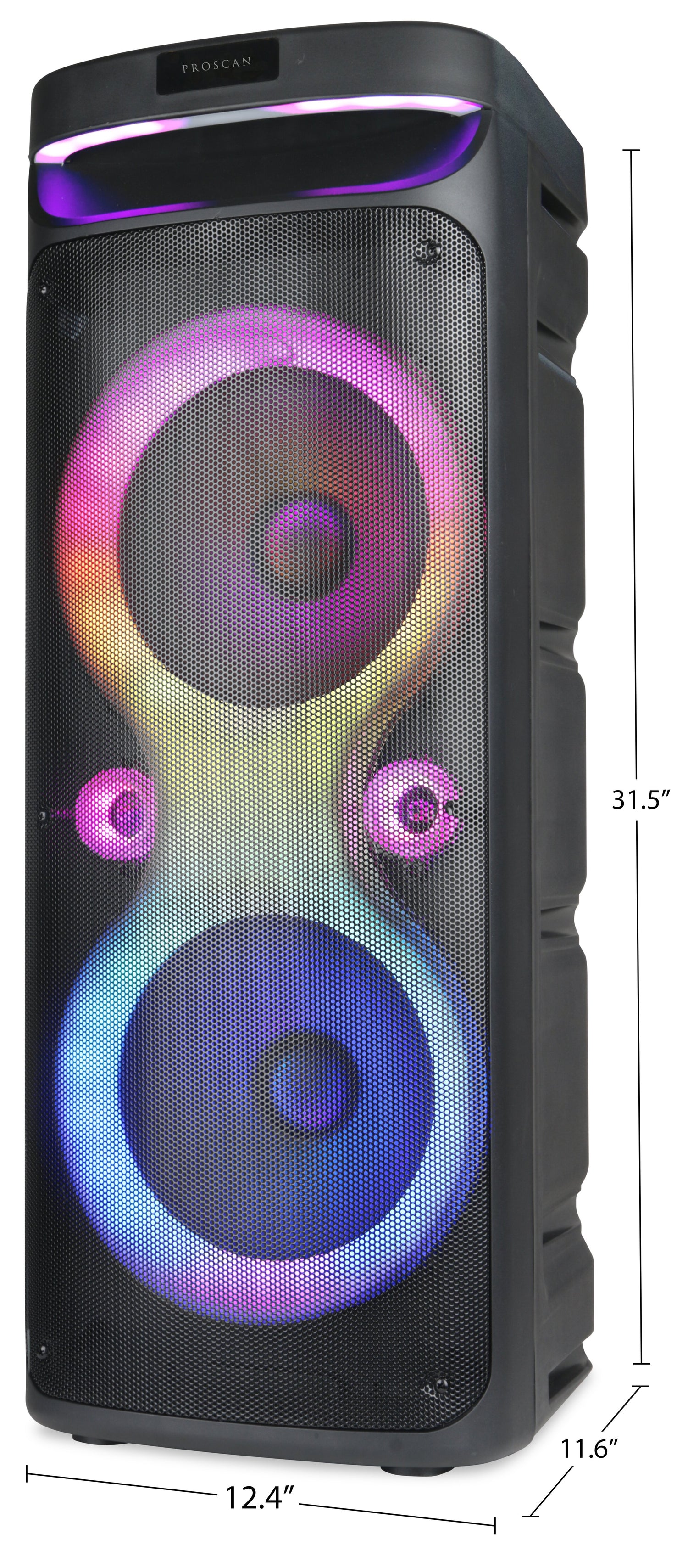 Proscan True Wireless (TSW) Portable Rechargable Bluetooth Speaker ...