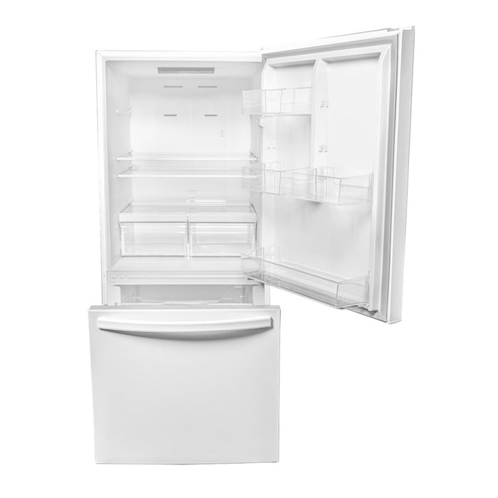 Danby Designer 29.5\" 18.7 Cu. Ft. Bottom Mount Apartment Fridge - White - DBM187E1WDB