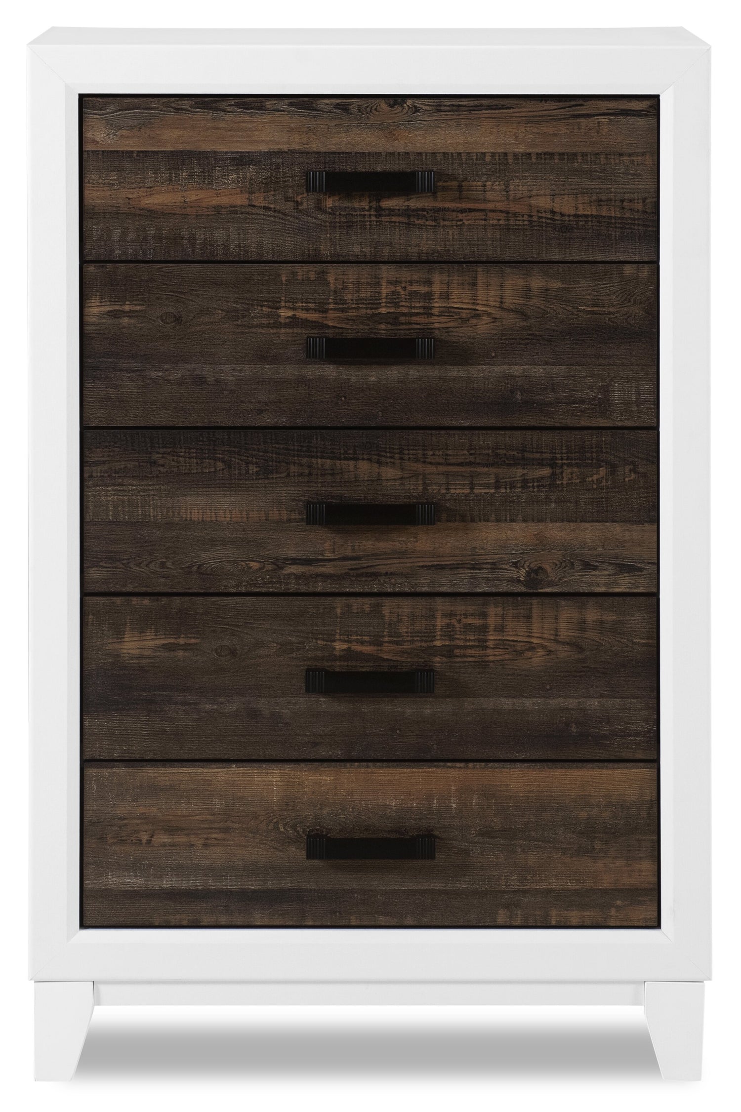 Remi Bedroom Chest of Drawers, 5Drawer, 31.5"W x 49.4"H Twotone