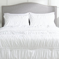 Rhodes 3-Piece King Comforter Set - White