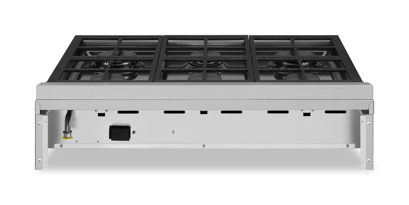 Smeg Portofino 36\" Gas Rangetop - RTU366GX