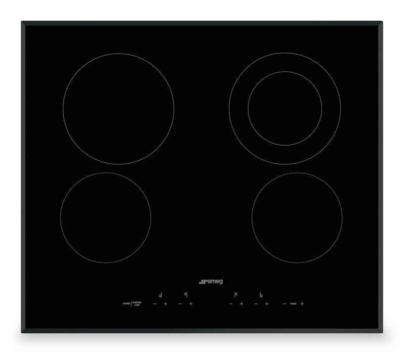 Smeg 24\" Electric Cooktop - SEU244ETB