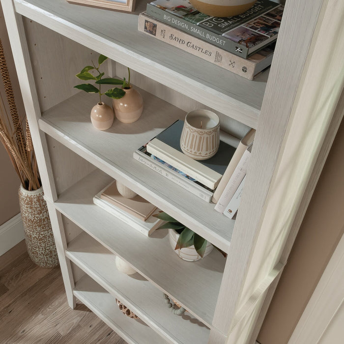 Clark 31” 5-Shelf Bookcase - White