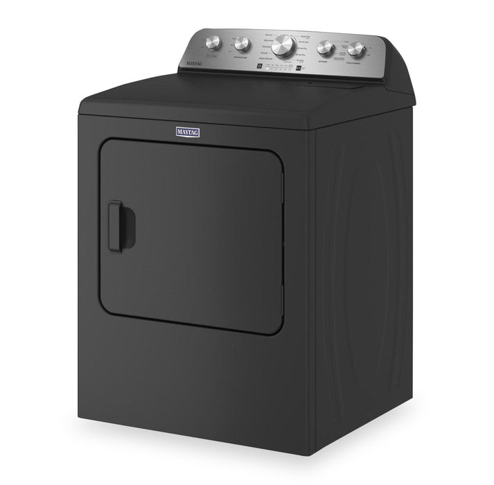 Maytag 7 Cu. Ft. Gas Dryer with Steam - Volcano Black - MGD5430PBK