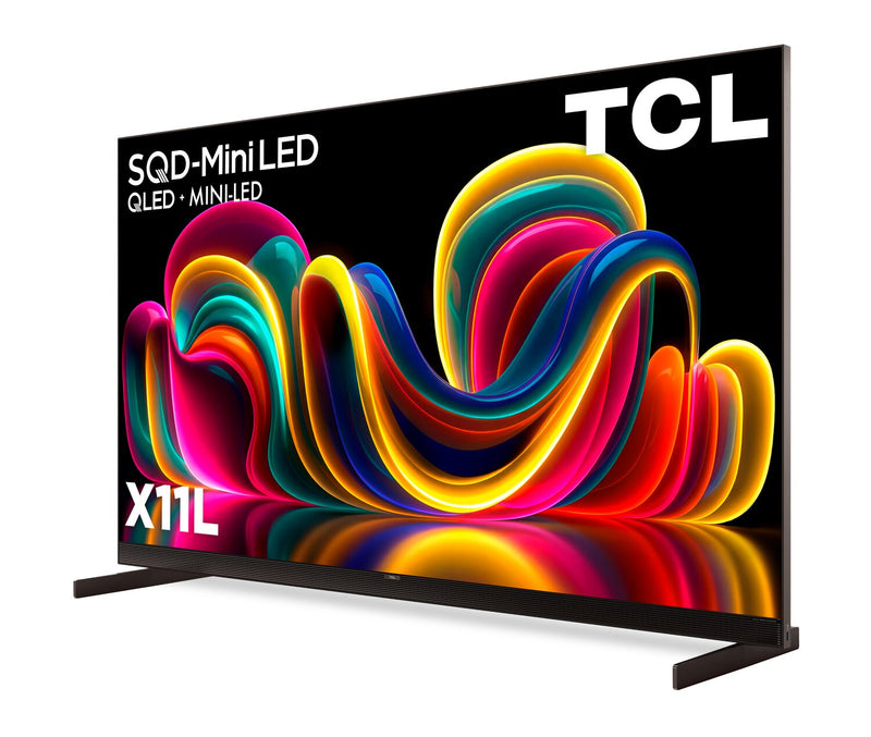 TCL 75\" X11L SQD Mini-LED 4K Smart Google TV (75X11L) - 2026 Model