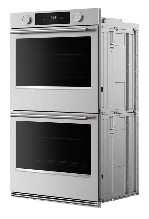 KitchenAid 30\" Smart Electric Double Wall Oven - PrintShield™ Stainless Steel - KOED730SPS\t