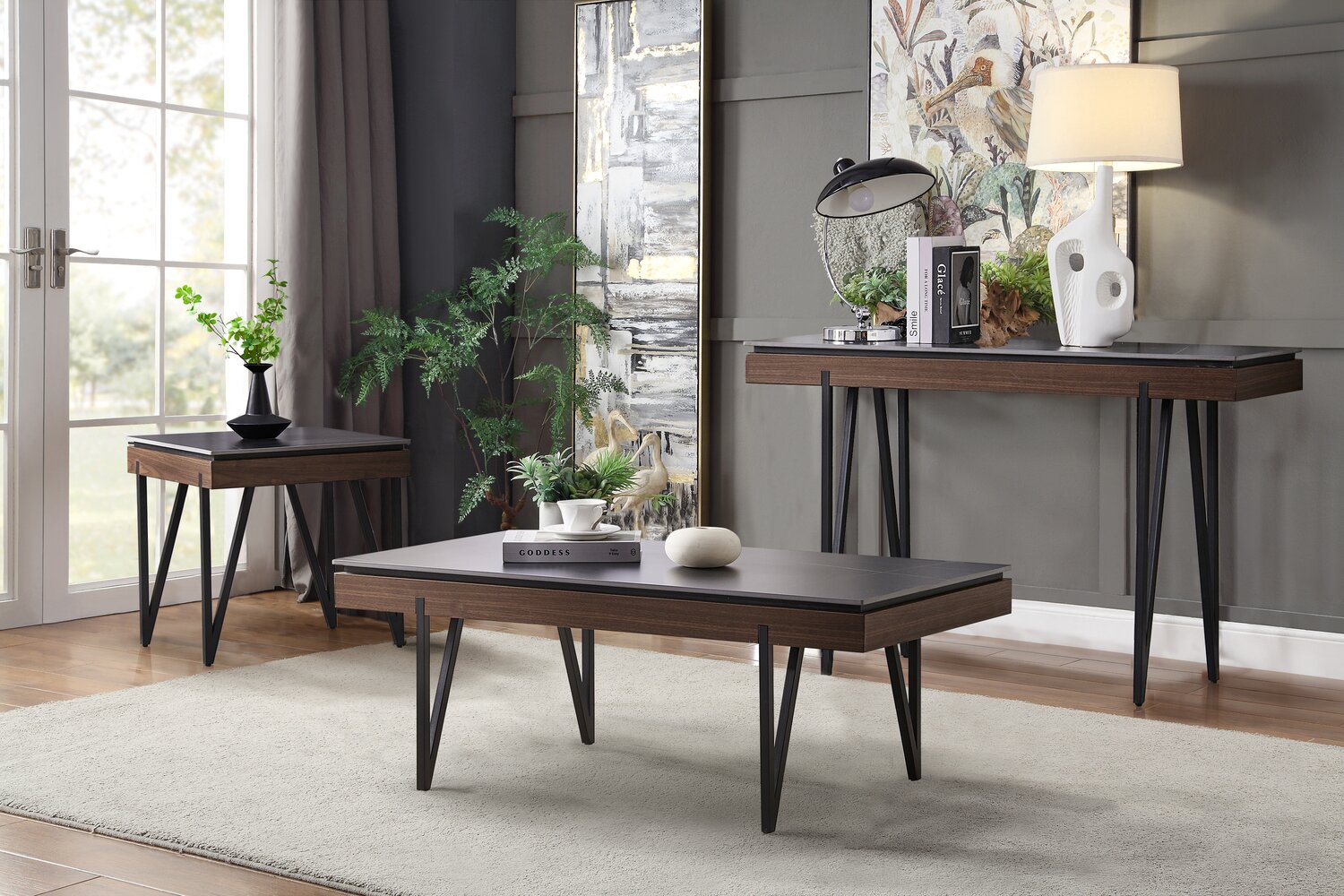 Back Modern Table Juno 48