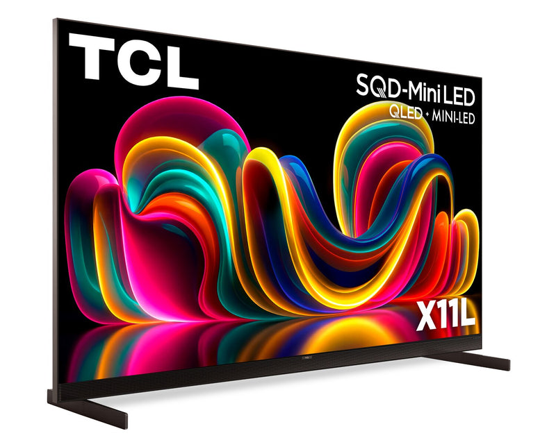 TCL 75\" X11L SQD Mini-LED 4K Smart Google TV (75X11L) - 2026 Model