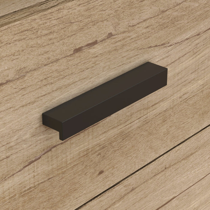 Bradley 55.91\" L-Shaped Office Desk with Cabinet – Prime Oak