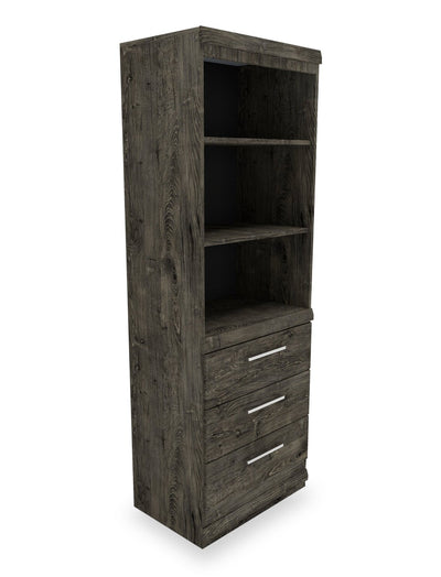 Camden 23.35” Pier with Storage - Alabaster Oak | Section latérale Camden de 23,35 po avec rangement - chêne albâtre