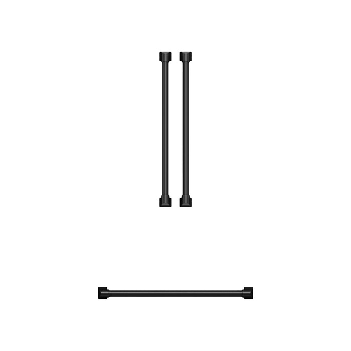 Thor Kitchen Handle and Knob Set for 30” Refrigerator in Black - CKA-RF3017-BLK